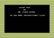 Alpha Type Profile Picture